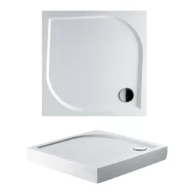   Riho Kolping DB21 Öntött Márvány Zuhanytálca 90x90cm, D004005005
