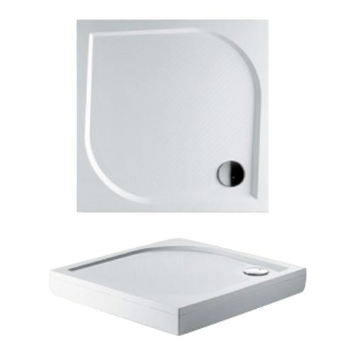 Riho Kolping DB21 Öntött Márvány Zuhanytálca 90x90cm, D004005005