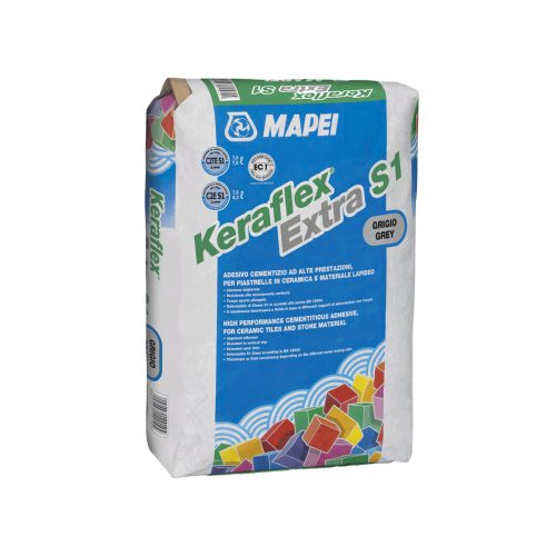 Mapei Keraflex Extra S1 flexibilis csemperagasztó szürke 25 kg