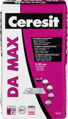 Ceresit DA Max önterülő aljzatkiegyenlítő, 25 kg