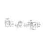 Roca Inspira Round Rimless fali WC, ülőke nélkül, A346527000