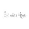 Roca Inspira Square Rimless fali WC, ülőke nélkül A346537000
