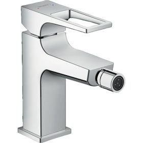   Hansgrohe Metropol egykaros bidécsaptelep, loop fogantyúval, push-open lefolyóval - OUTLET