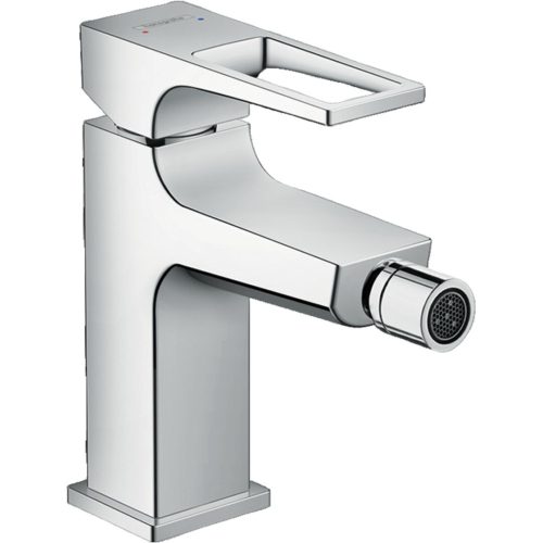 Hansgrohe Metropol egykaros bidécsaptelep, loop fogantyúval, push-open lefolyóval - OUTLET