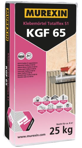 Murexin KGF 65 Totálflex S1 ragasztóhabarcs (C2TES1) 25 kg