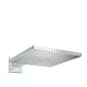 Hansgrohe Raindance Square fejzuhany, zuhanykarral, króm, 26238000
