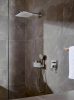 Hansgrohe Raindance Square fejzuhany, zuhanykarral, króm, 26238000