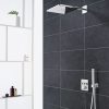 Grohe Smartcontrol falsík alatti termosztát, alaptest nélkül, króm, 29126000