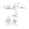 Grohe Grotherm SmartControl falsík alatti termosztátos zuhanyrendszer, króm, 34706000