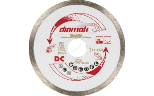Makita gyémánt vágótárcsa 110 mm Diamak folyamatos