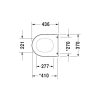 Duravit Starck 3 WC-ülőke 0063810000