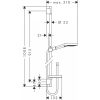 Hansgrohe Raindance Select S 120 zuhanyszett, króm, 27667000