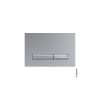 Geberit Sigma50 2 mennyiséges nyomólap, szálcsiszolt króm  115788GH2