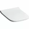 Geberit Smyle Square WC ülőke, lecsapódásgátlós, keskeny, sandwich, 500.688.01.1