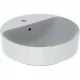 Geberit VariForm pultra ültethető mosdó kerek csaplyukkal 45cm átmérő 500.769.01.2