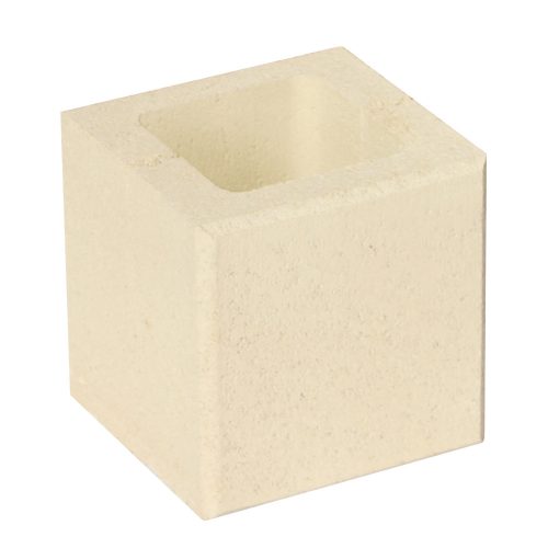 Leier Modern kerítéskő félkő natúr beige 20x20x20 cm