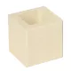 Leier Modern kerítéskő félkő natúr beige 20x20x20 cm
