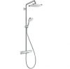 Hansgrohe Croma E 280 Showerpipe termosztátos zuhanyrendszer, króm, 27630000