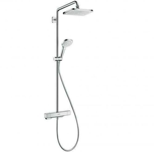 Hansgrohe Croma E 280 Showerpipe termosztátos zuhanyrendszer, króm, 27630000