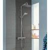 Hansgrohe Croma E 280 Showerpipe termosztátos zuhanyrendszer, króm, 27630000