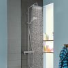 Hansgrohe Croma E 280 Showerpipe termosztátos zuhanyrendszer, króm, 27630000