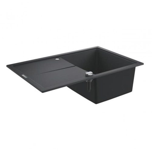 Grohe K400 műgránit mosogatótálca, 1 medencés, csepptálcával, 78x50cm, antracit színben, 31639A