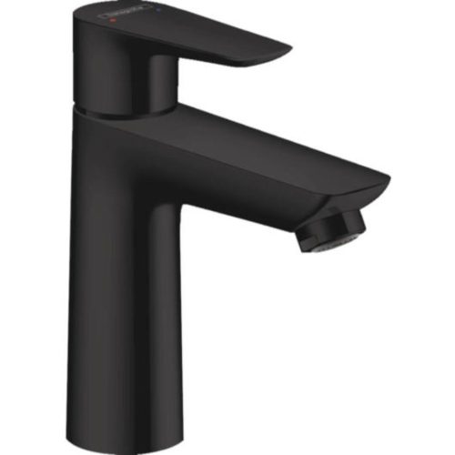 Hansgrohe Talis E Egykaros Mosdócsaptelep 110 push-open lefolyó-garnitúrával 71710670 matt feke