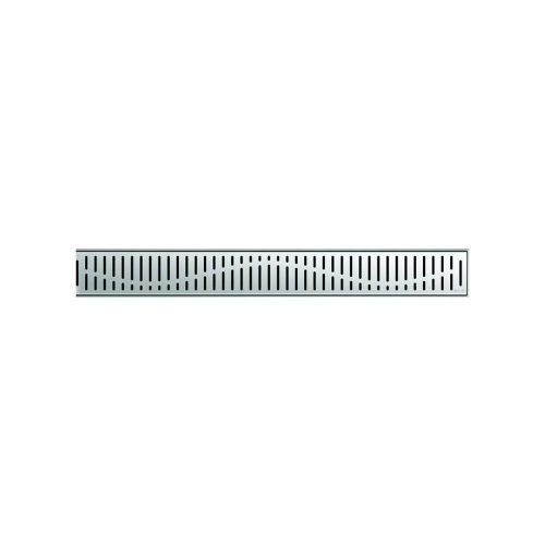 ACO COMFORT 585mm-es hullám mintás zuhanyfolyóka rács 9010.88.60