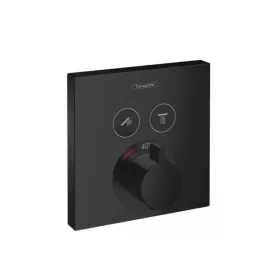   Hansgrohe Showerselect falsík alatti termosztát, matt fekete, 15763670