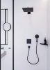 Hansgrohe Showerselect falsík alatti termosztát, matt fekete, 15763670
