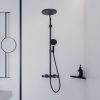 Hansgrohe Raindance S 240 Showerpipe termosztátos zuhanyrendszer, matt fekete, 27633670