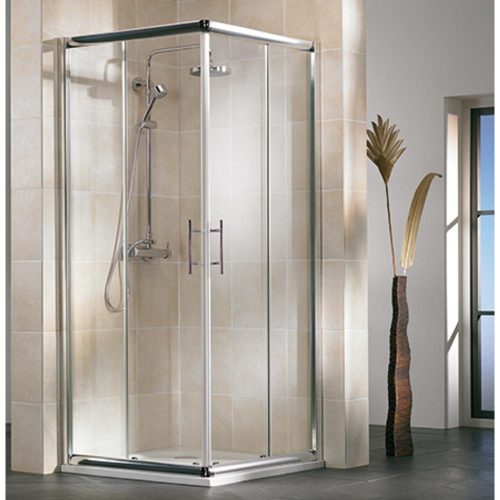 HSK Imperial sarokbelépő tolóajtós 90x90x185cm króm, átlátszó 159090/185