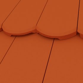 Terrán Rundo szellőzőcserép Elegant Tégla