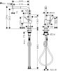 Hansgrohe Talis M54 mosogató csaptelep, elforgatható kifolyócsővel, 270mm, króm, 72808000