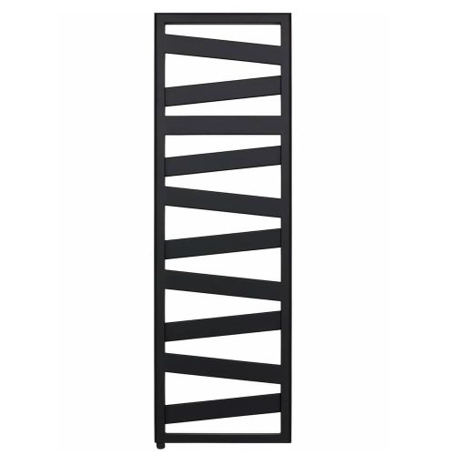Zehnder Kazeane elektromos fürdőszobai radiátor 1300x500mm, matt fekete RK-130-060/GD-Cat.1