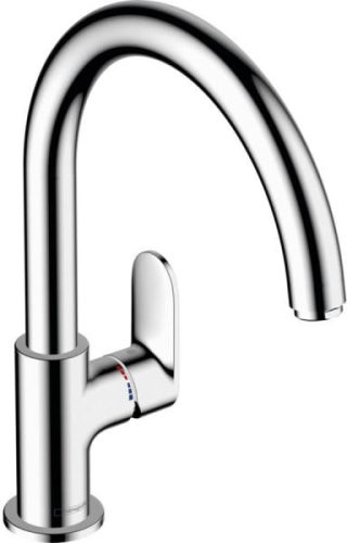 Hansgrohe Vernis Blend Egykaros konyhai csaptelep 210, elforgatható kifolyóval króm