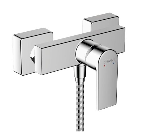 Hansgrohe Vernis Shape egykaros zuhanycsaptelep, falsíkon kívüli szereléshez