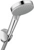 Hansgrohe Vernis Blend Zuhanytartó szett Vario, 160 cm-es zuhanytömlővel króm