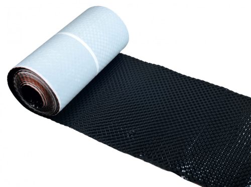 Dachler Alu Flex Plus 3D kémény- és falszegély, fekete, 300 mm x 5 m