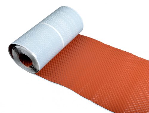 Dachler Alu Flex Plus 3D kémény- és falszegély téglavörös 300 mmx5 m