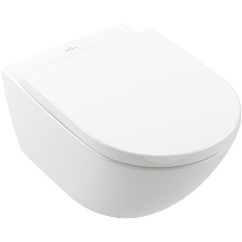 Villeroy & Boch Subway 3.0 fali WC ülőkével, alpin fehér, 4670TS01