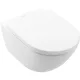 Villeroy & Boch Subway 3.0 fali WC ülőkével, alpin fehér, 4670TS01