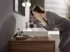 Hansgrohe Vivenis 110 mosdócsaptelep, automata lefolyó
