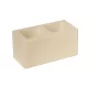 Leier Modern kerítéskő normál natúr beige 40x20x20 cm