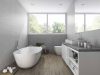 Ragno Replace Struttura 3D Path Grigio matt 25x76 cm falicsempe