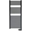 Zehnder Aura fürdőszobai radiátor 400x800mm, matt fekete, PBEBZ-080-40/MQ