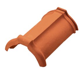   Tondach Csornai hornyolt Xxl gerinccserép rögzítőkapoccsal téglavörös