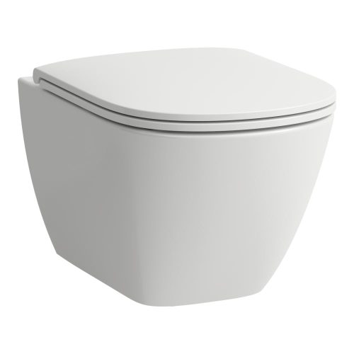 Laufen Lua Advanced perem nélküli fali WC, lecsapódásgátló ülőkével, fehér