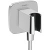 Hansgrohe Fixfit Q fali csatlakozó zuhanytartóval, Króm 26887000