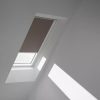 Velux fényzáró roló, DKL FK06, 66x118 cm, 4574S szürkésbarna